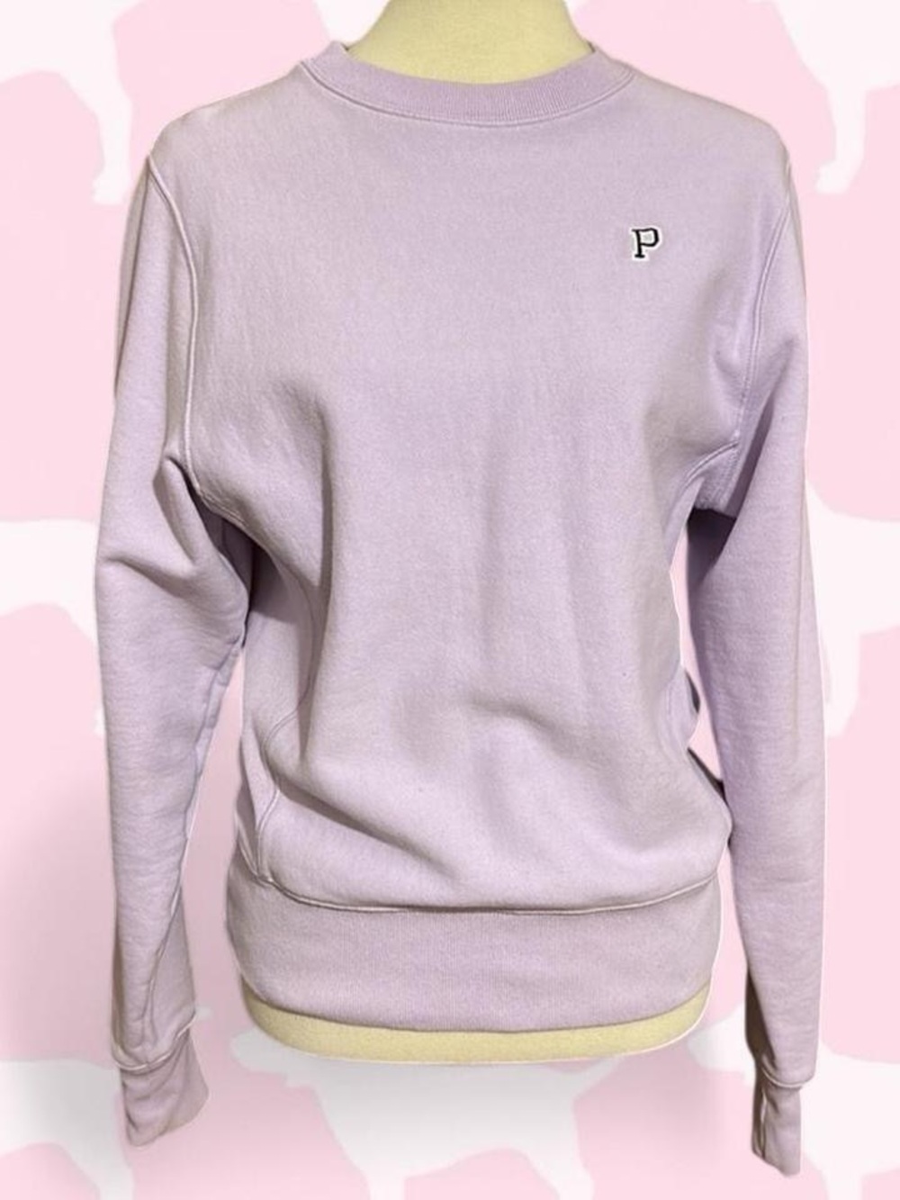 PINK Victoria’s Secret Purple ‘GIRL POWER’ Crewneck